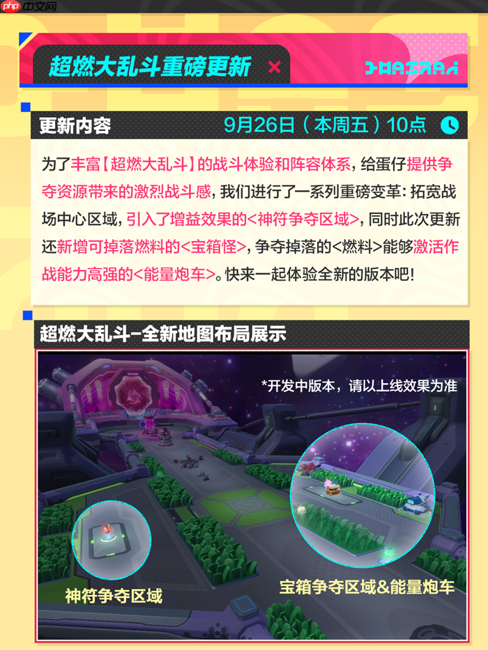蛋仔派对超燃大乱斗迎重磅更新爆料！