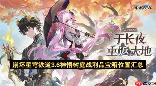 崩坏星穹铁道3.6神悟树庭战利品宝箱位置汇总