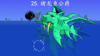 了解猪龙的隐身飞行特性，掌握想办法来面对着策略，避免被偷袭，享受泰拉瑞亚中的刺激冒险体验