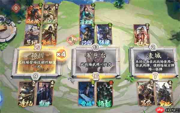 夺帅不同类型战场效果介绍说明