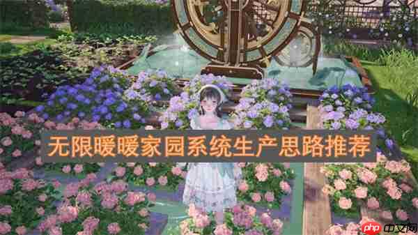 无限暖暖家园系统生产思路推荐