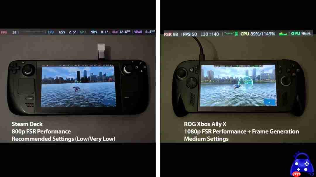 《漫威蜘蛛侠2》画面对比:Xbox Ally X超越Steam Deck