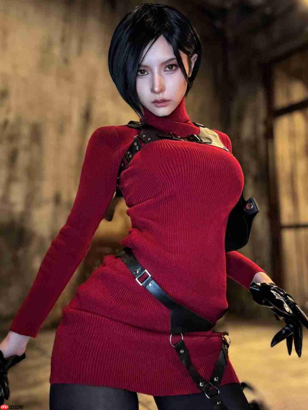 《生化危机》艾达王COS美照 黑丝大腿超性感！
