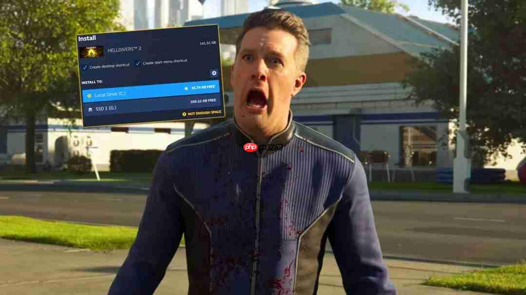 《绝地潜兵2》安装体积为何如此巨大 开发商给出答案