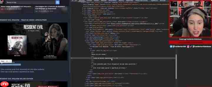 又上当了？ 巴西博主直播辟谣《生化危机9》豪华版里昂皮肤