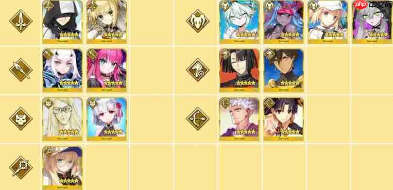 命运冠位指定七职阶的五星输出哪些比较值得抽