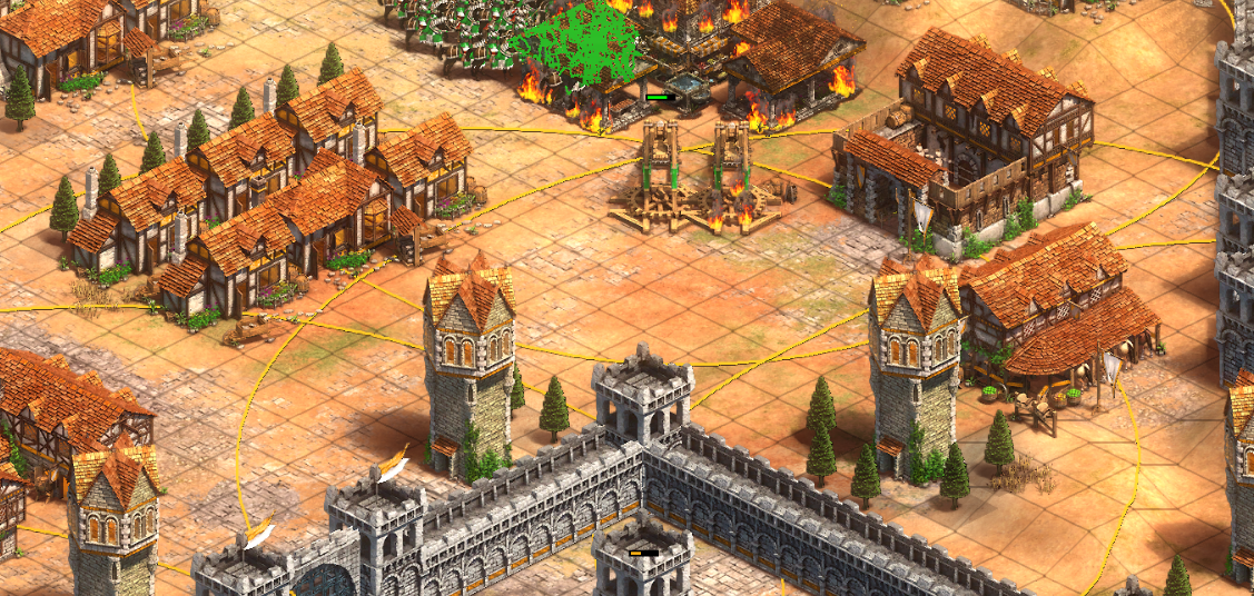 帝国时代2如何快速升城堡兵种