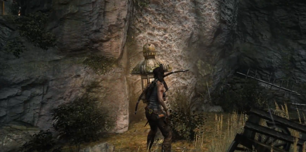 古墓丽影9怎么攀爬岩石