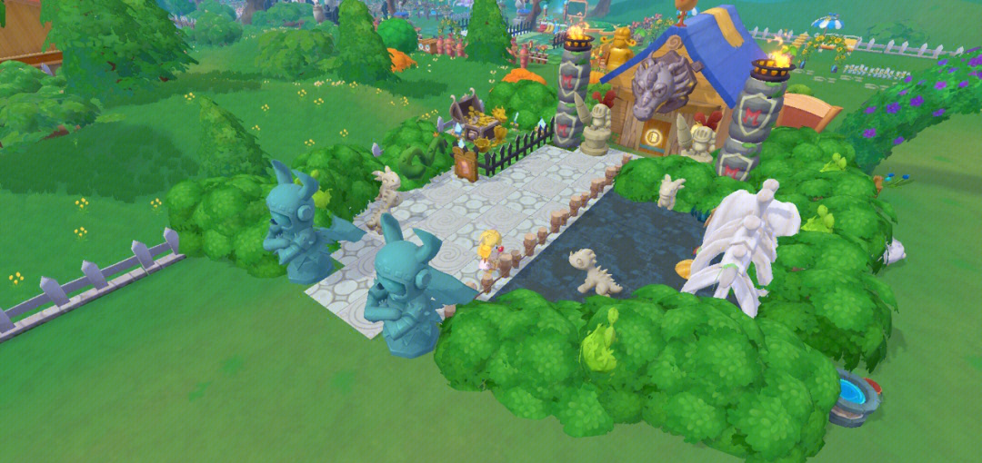 摩尔庄园家园门口部分怎么扩建