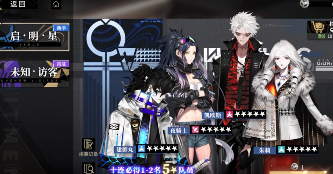 非匿名指令角色如何配队