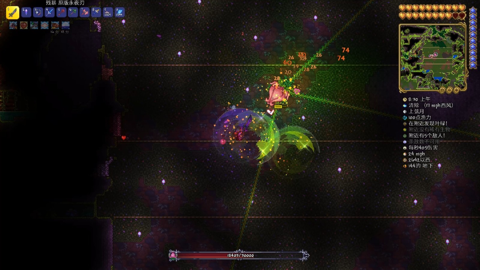 泰拉瑞亚如何打世纪之花 泰拉瑞亚如何打世纪之花