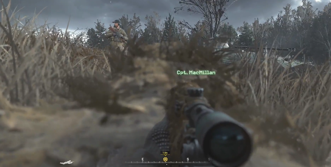 使命召唤4全面伪装怎么过