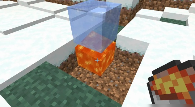 我的世界怎么能让冰化成水