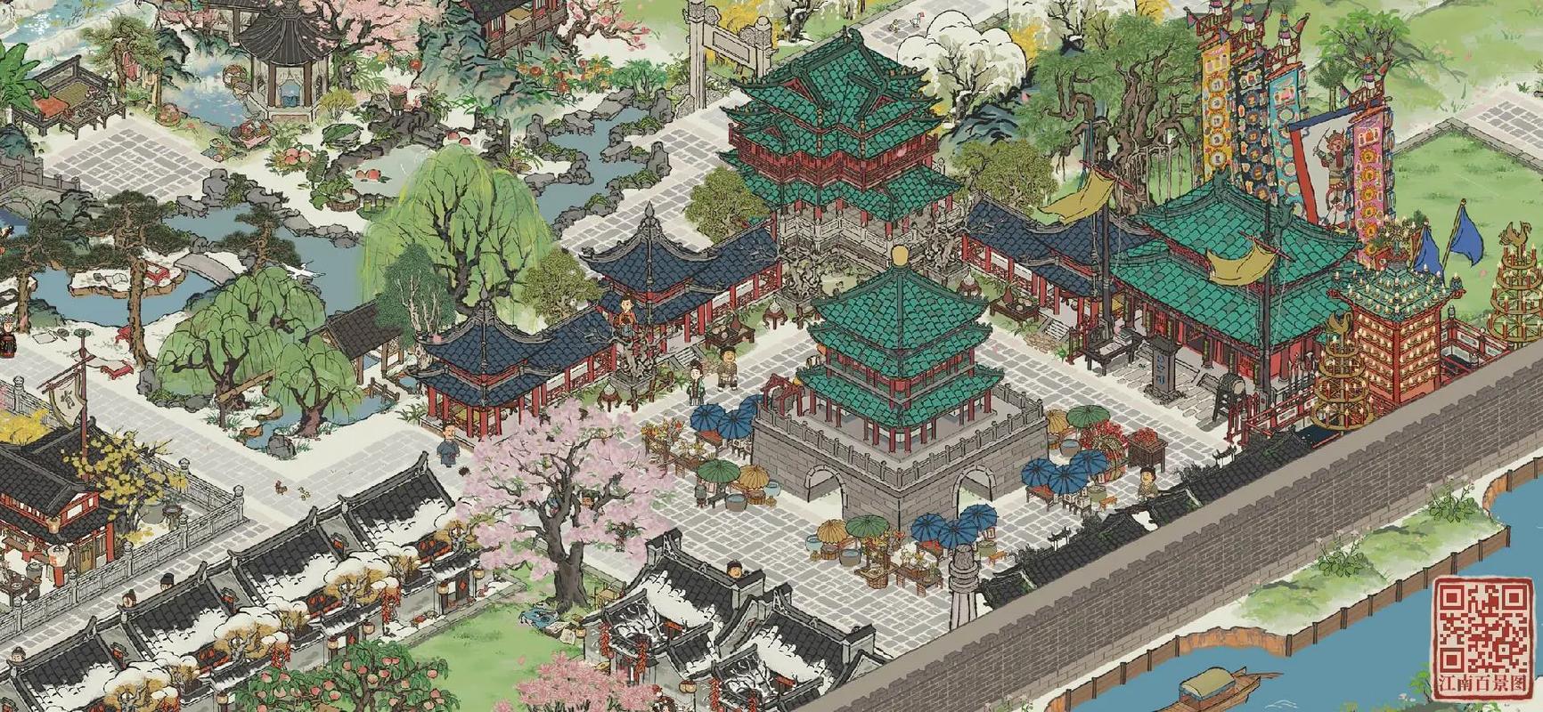 江南百景图7级怎么布局