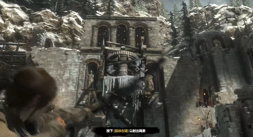 古墓丽影崛起邪恶溪谷门怎么开