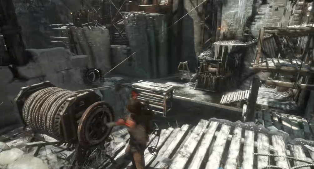 古墓丽影崛起邪恶溪谷门怎么开