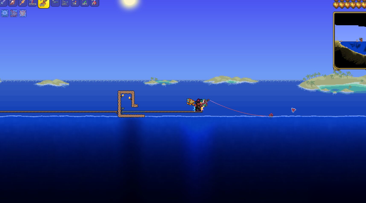 泰拉瑞亚什么钓鱼竿最好 泰拉瑞亚什么钓鱼竿最好