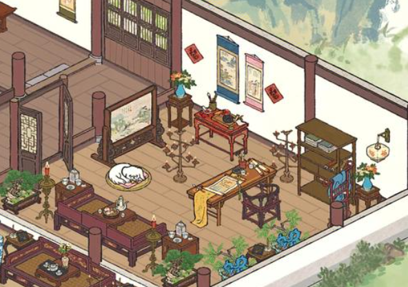 江南百景图府邸家居在哪