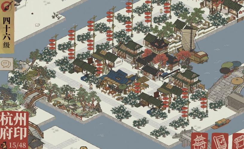 江南百景图如何买建筑