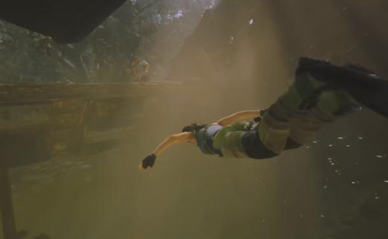 古墓丽影潜水那关怎么过