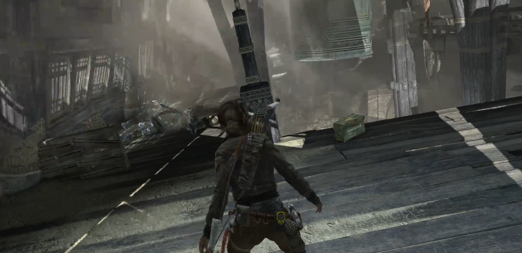 古墓丽影9怎么敲钟