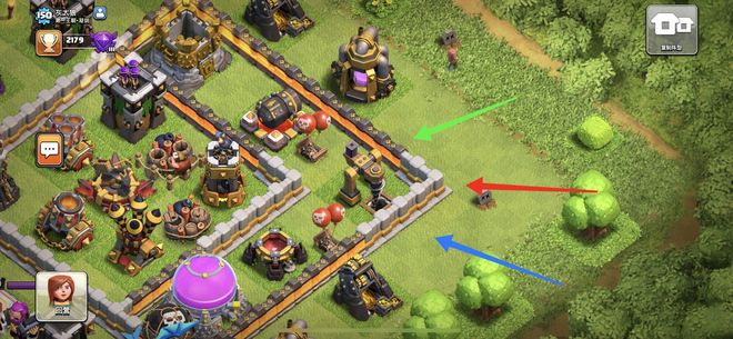 部落冲突怎么拆墙