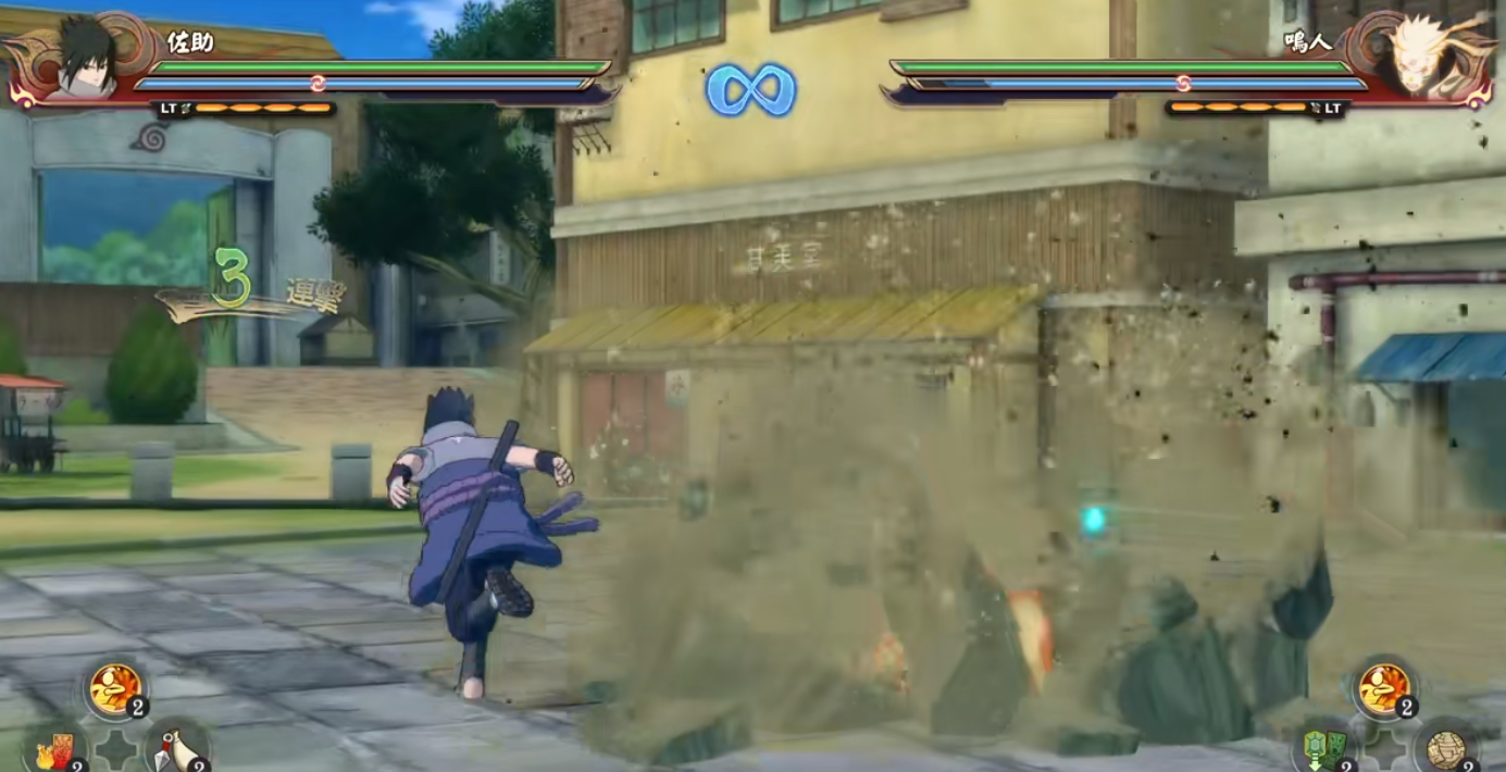 火影忍者究极风暴4万花筒佐助有什么技能