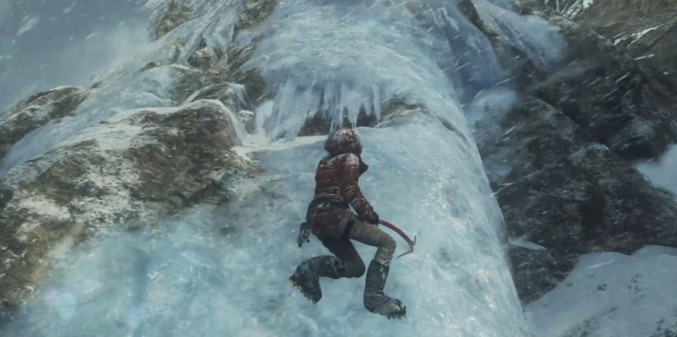 古墓丽影崛起雪山第二关怎么过