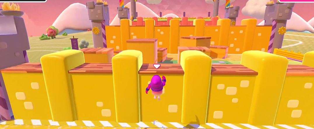 糖豆人怎么爬上高台阶