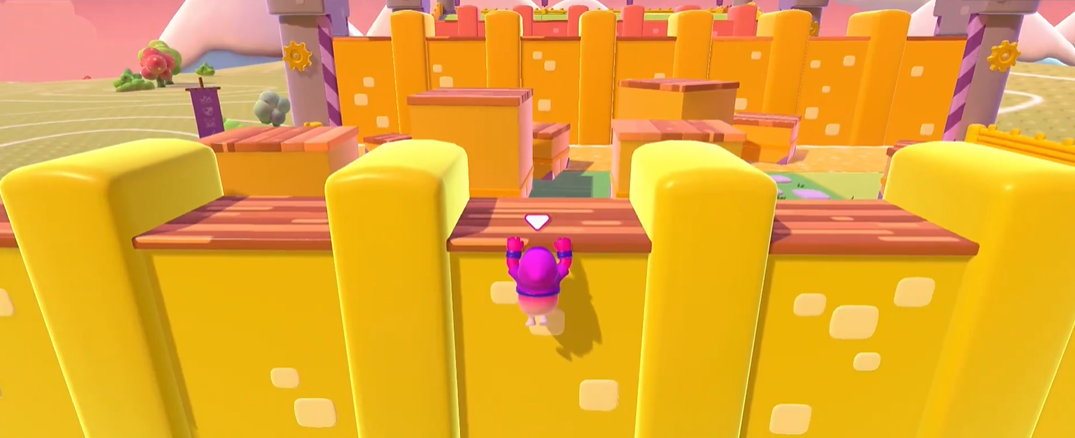 糖豆人怎么爬上高台阶