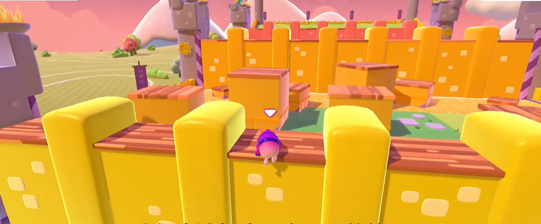 糖豆人怎么爬上高台阶