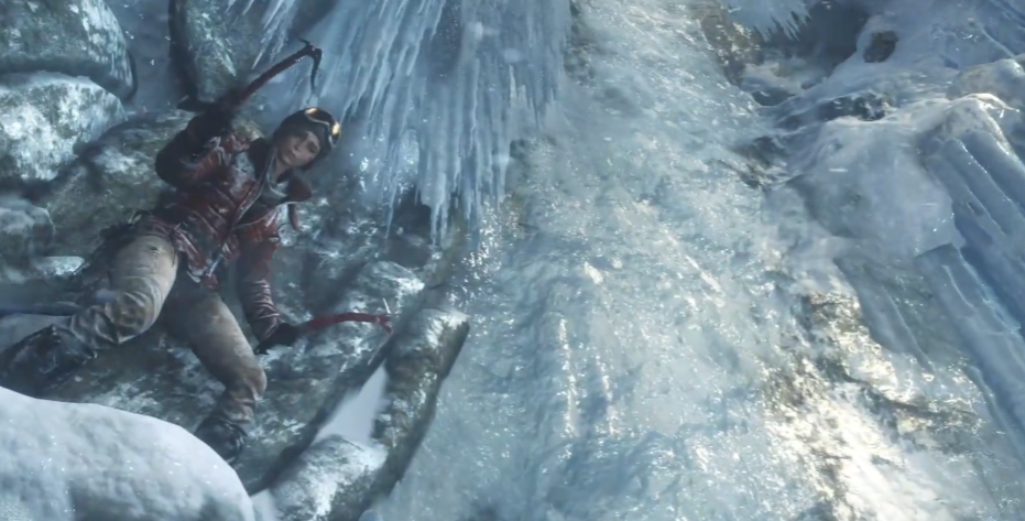 古墓丽影崛起雪山第二关怎么过