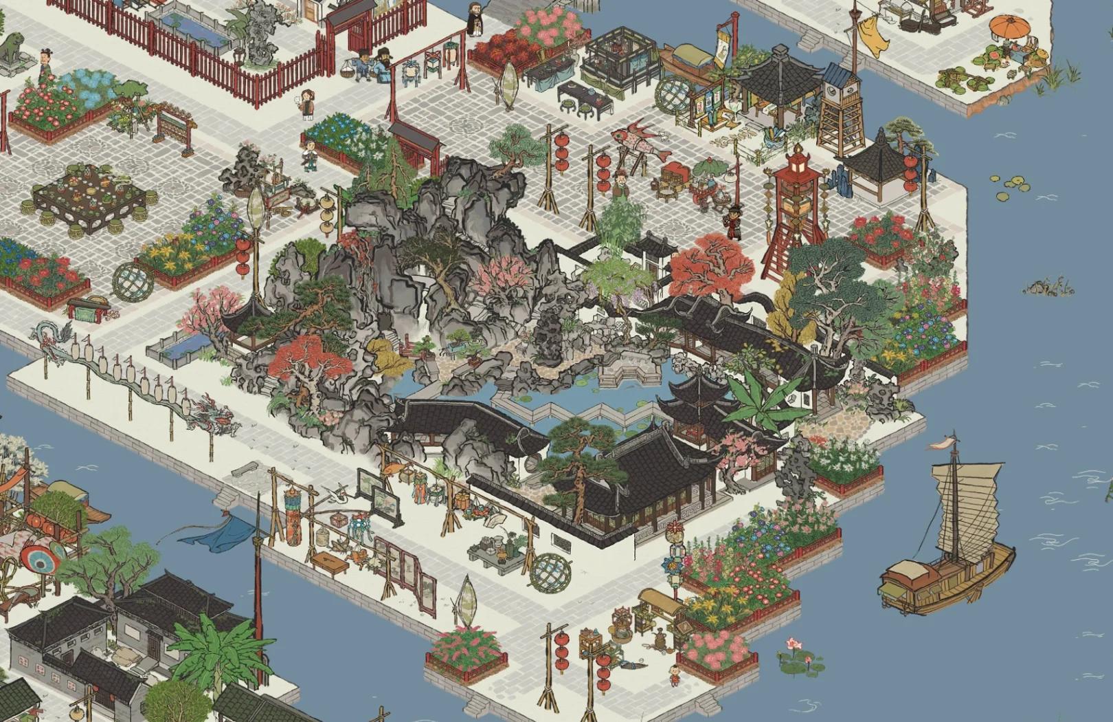 江南百景图松江府做什么 江南百景图松江府做什么