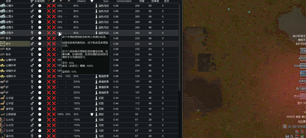 环世界前期食物怎么选 环世界前期食物怎么选