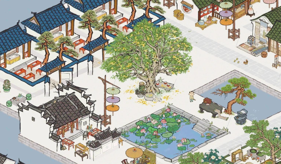 江南百景图合欢花在哪有